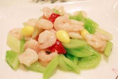 芦荟炒鲜虾——保护肝脏增加食欲