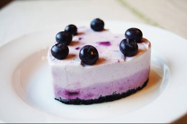 蓝莓芝士蛋糕---缓解衰老补充蛋白质