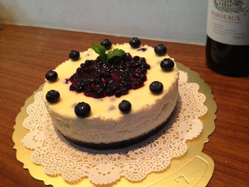 蓝莓芝士蛋糕---缓解衰老补充蛋白质
