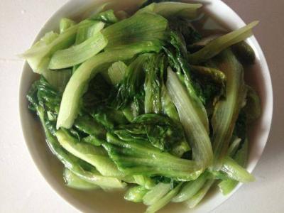 生菜炒豆腐——低胆固醇滋阴补肾