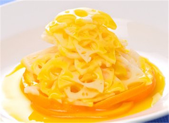 橙汁藕片——清热除烦润燥生津