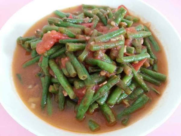 西红柿炒豇豆——健脾胃帮助消化