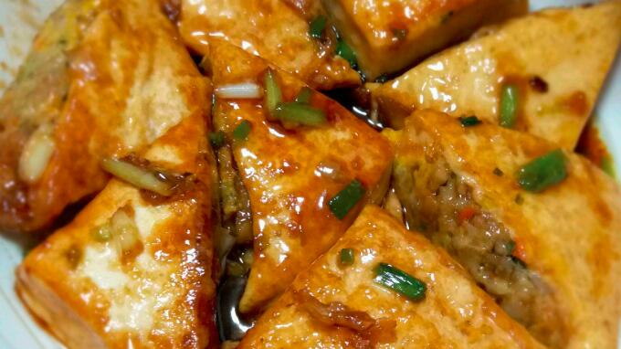 豆腐包肉怎么煮好吃