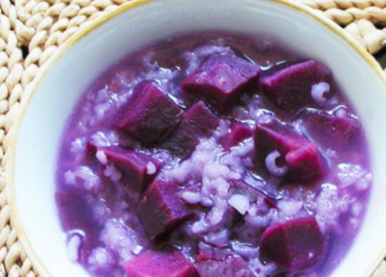 蜂蜜紫薯粥怎么做