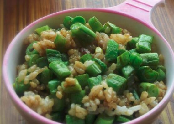 四季豆干饭怎么煮