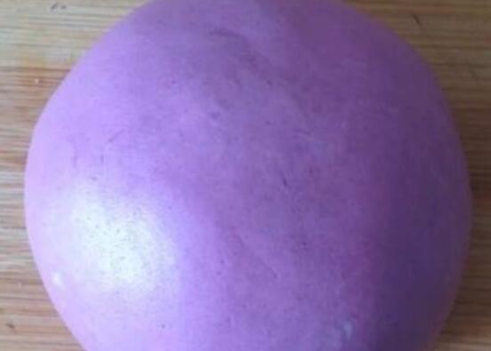 紫色面团怎么制作