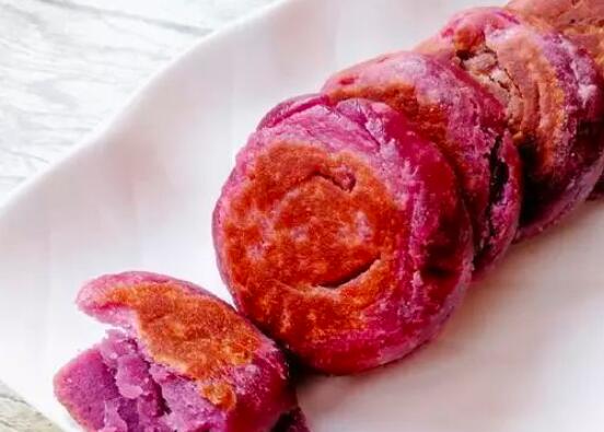 酥炸紫薯卷怎么做
