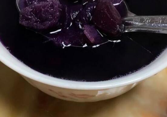 紫薯煮糖水怎么做