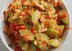 北瓜豆腐怎么炒